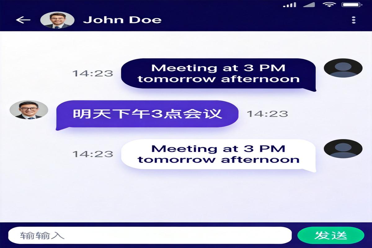 易翻译社交聊天自动翻译